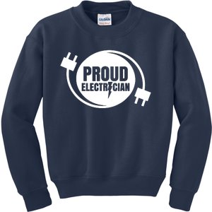 Proud Electrician Kids Sweatshirt