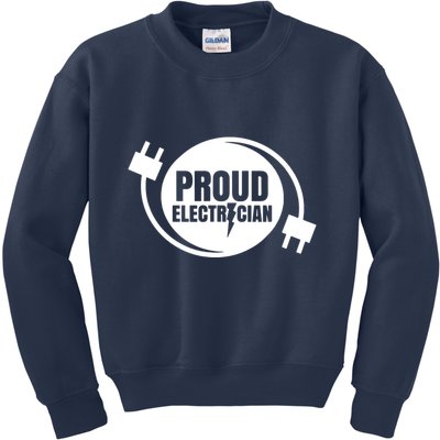 Proud Electrician Kids Sweatshirt
