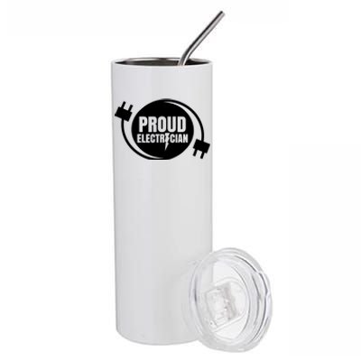 Proud Electrician Stainless Steel Tumbler