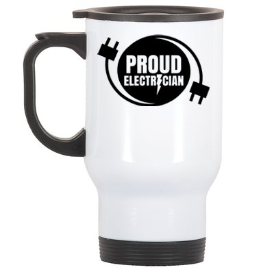 Proud Electrician Stainless Steel Travel Mug