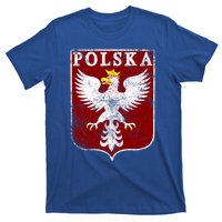 Polish Eagle Polish Crest Vintage Polska Eagle Poland Great Gift T-Shirt