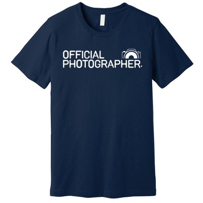 Photographer Event Photography Gift Premium T-Shirt