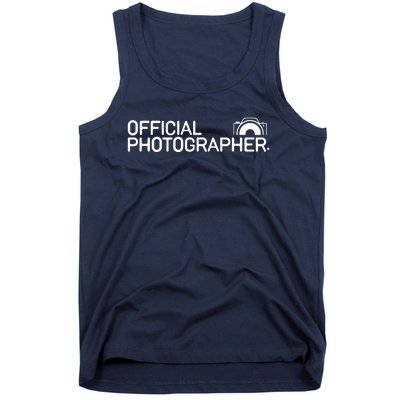 Photographer Event Photography Gift Tank Top