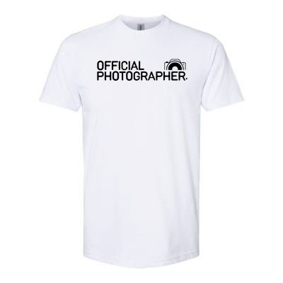 Photographer Event Photography Gift Softstyle CVC T-Shirt