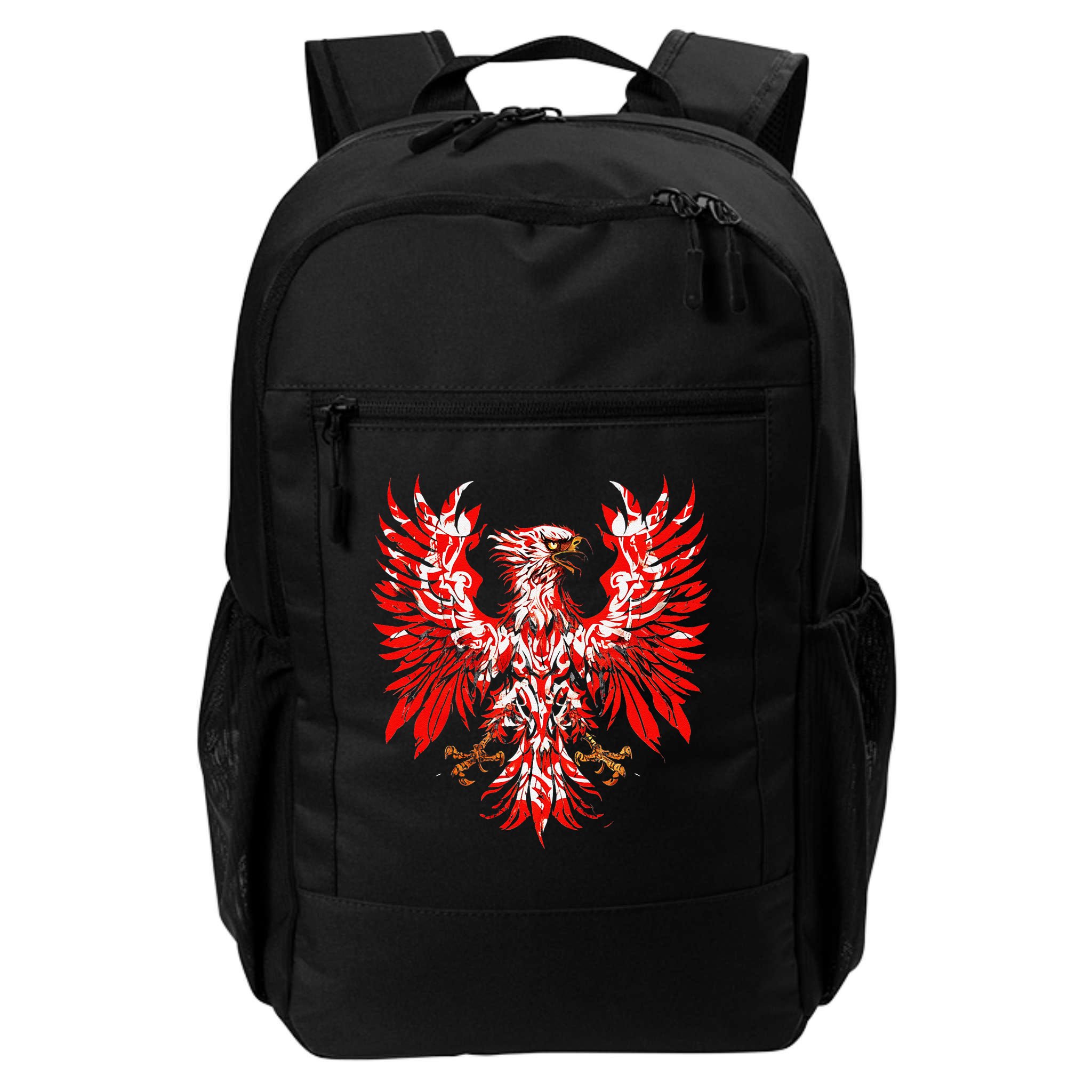 Polish Eagle Poland Polska Polish Eagle Polish Flag Backpack