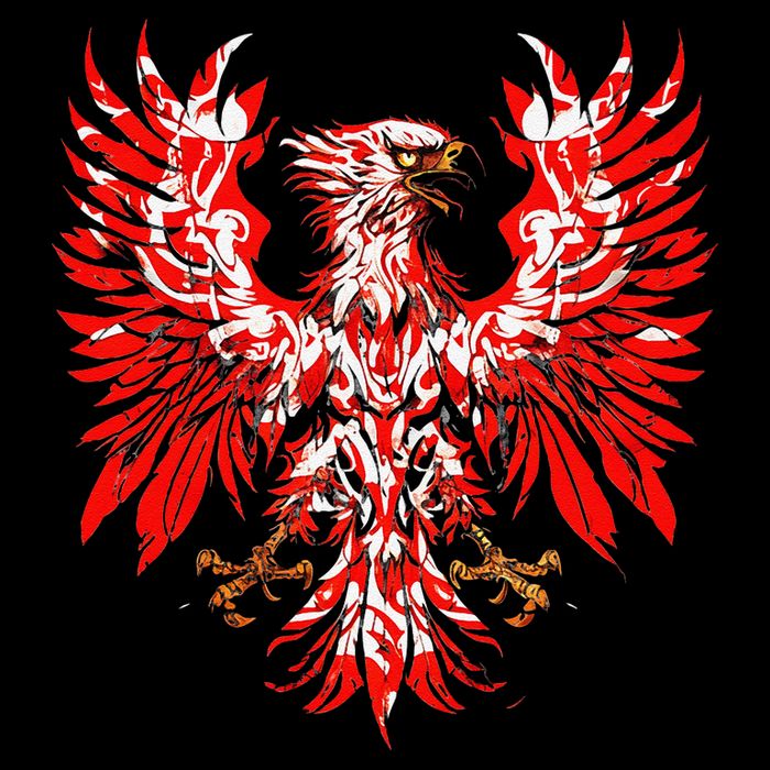 Polish Eagle Poland Polska Polish Eagle Polish Flag Bucket Hat