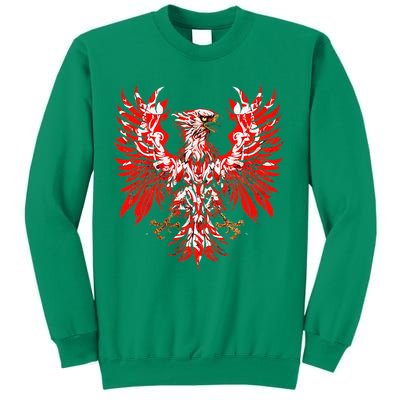 Polish Eagle Poland Polska Polish Eagle Polish Flag Sweatshirt