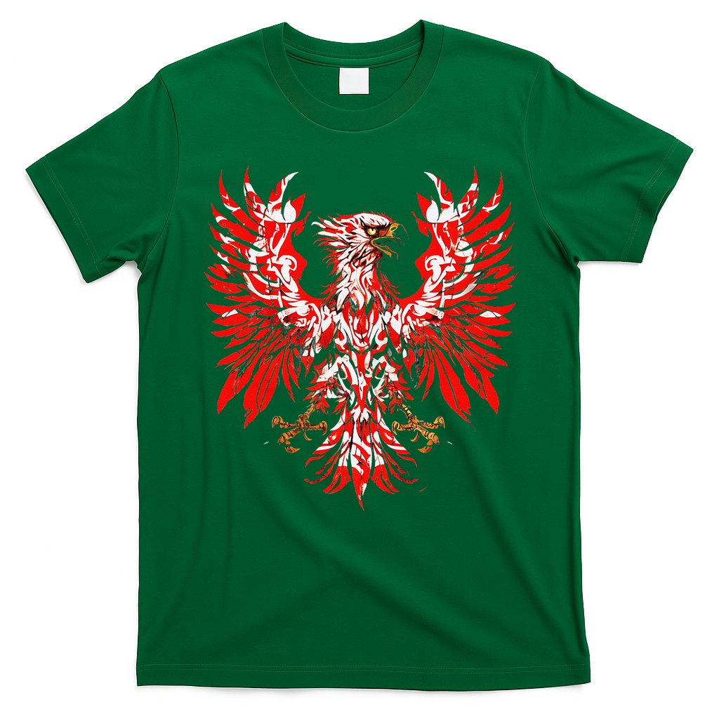 Polish Eagle Poland Polska Polish Eagle Polish Flag T-Shirt