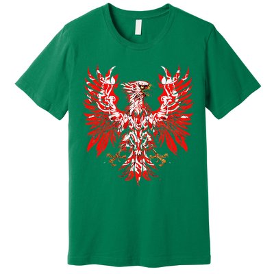Polish Eagle Poland Polska Polish Eagle Polish Flag Premium T-Shirt