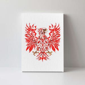 Polish Eagle Poland Polska Polish Eagle Polish Flag Canvas