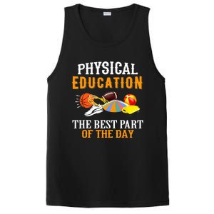 Physical Education PE The Best Part Of The Day PosiCharge Competitor Tank