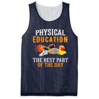 Physical Education PE The Best Part Of The Day Mesh Reversible Basketball Jersey Tank