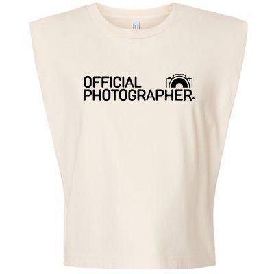 Photographer Event Photography Gift Garment-Dyed Women's Muscle Tee