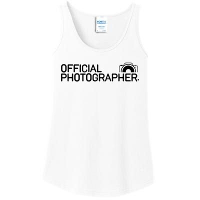 Photographer Event Photography Gift Ladies Essential Tank