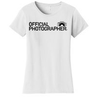 Photographer Event Photography Gift Women's T-Shirt