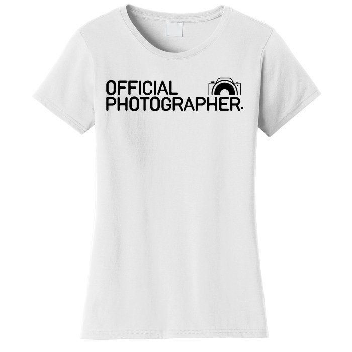 Photographer Event Photography Gift Women's T-Shirt