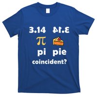 Pi Equals Pie For Happy Pi Day Math Geek Love And Nerd Funny Gift Meaningful Gif T-Shirt