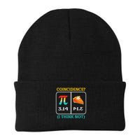 Pi Equals Pie Coincidence Happy Pi Day Mathematics Knit Cap Winter Beanie