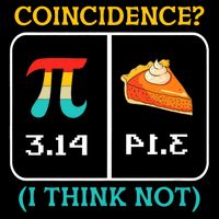 Pi Equals Pie Coincidence Happy Pi Day Mathematics Flat Bill Trucker Hat