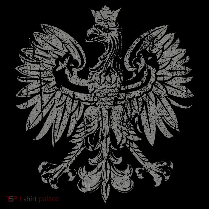 Polish Eagle Poland Coat Of Arms Polish Pride Retro Flag 16 in Basic Backpack