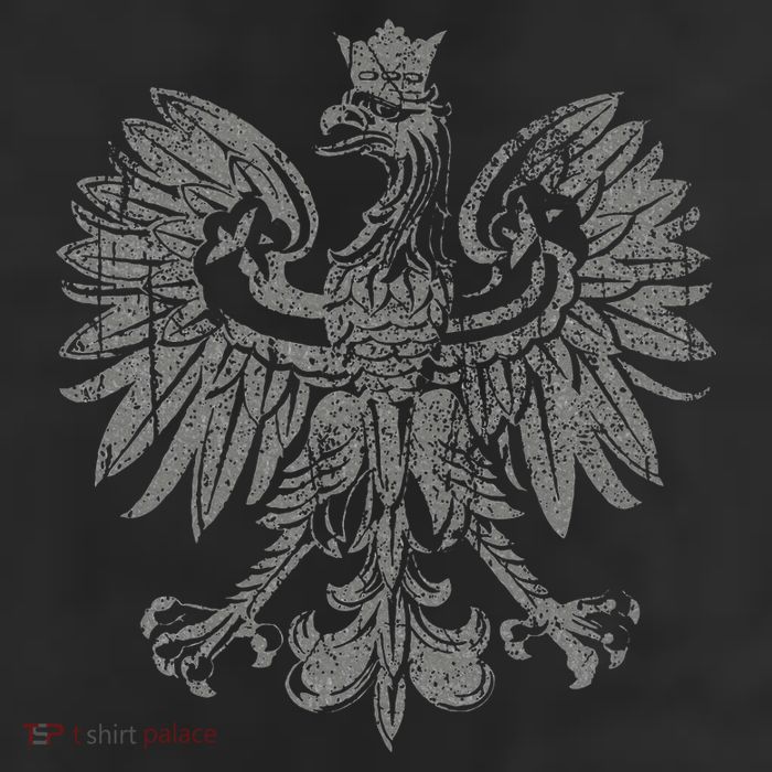 Polish Eagle Poland Coat Of Arms Polish Pride Retro Flag 25L Jumbo Tote