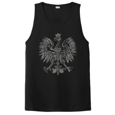 Polish Eagle Poland Coat Of Arms Polish Pride Retro Flag PosiCharge Competitor Tank