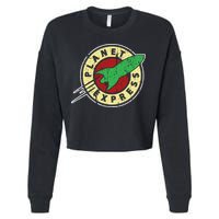Planet Express Cropped Pullover Crew