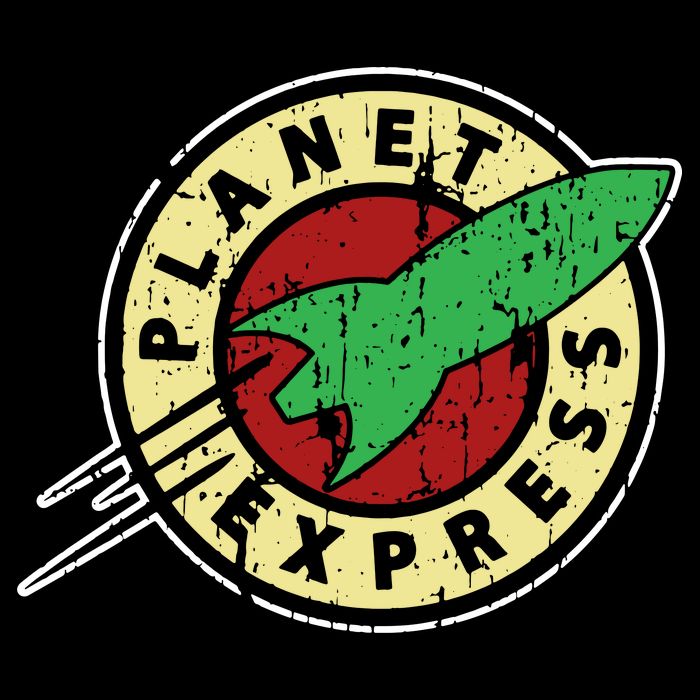 Planet Express Cropped Pullover Crew