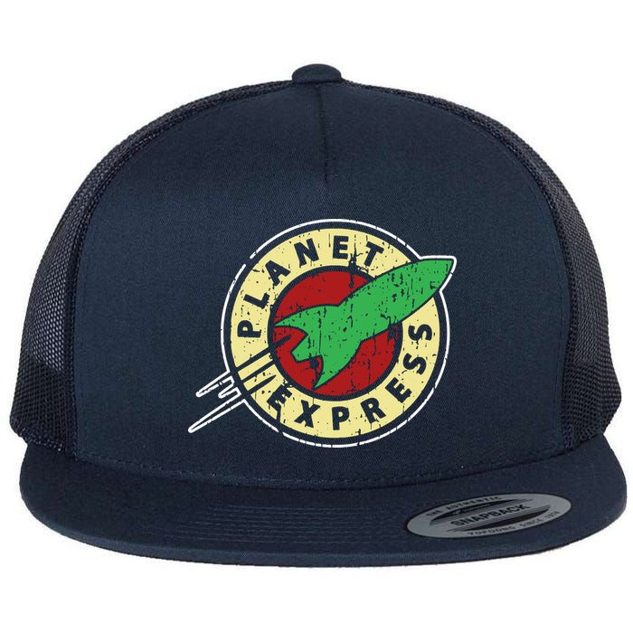 Planet Express Flat Bill Trucker Hat