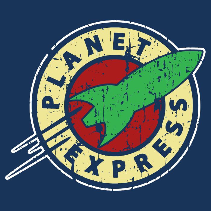 Planet Express Flat Bill Trucker Hat