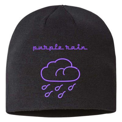 Purple Electric Rain Sustainable Beanie