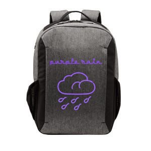 Purple Electric Rain Vector Backpack