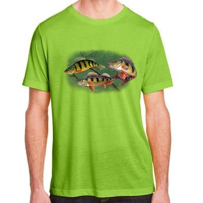 Perch Wild Life Fish Adult ChromaSoft Performance T-Shirt