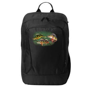 Perch Wild Life Fish City Backpack