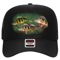 Perch Wild Life Fish Trucker Hat