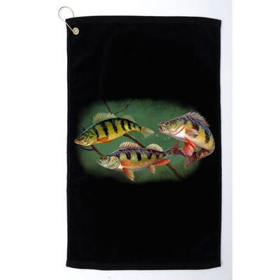 Perch Wild Life Fish Platinum Collection Golf Towel