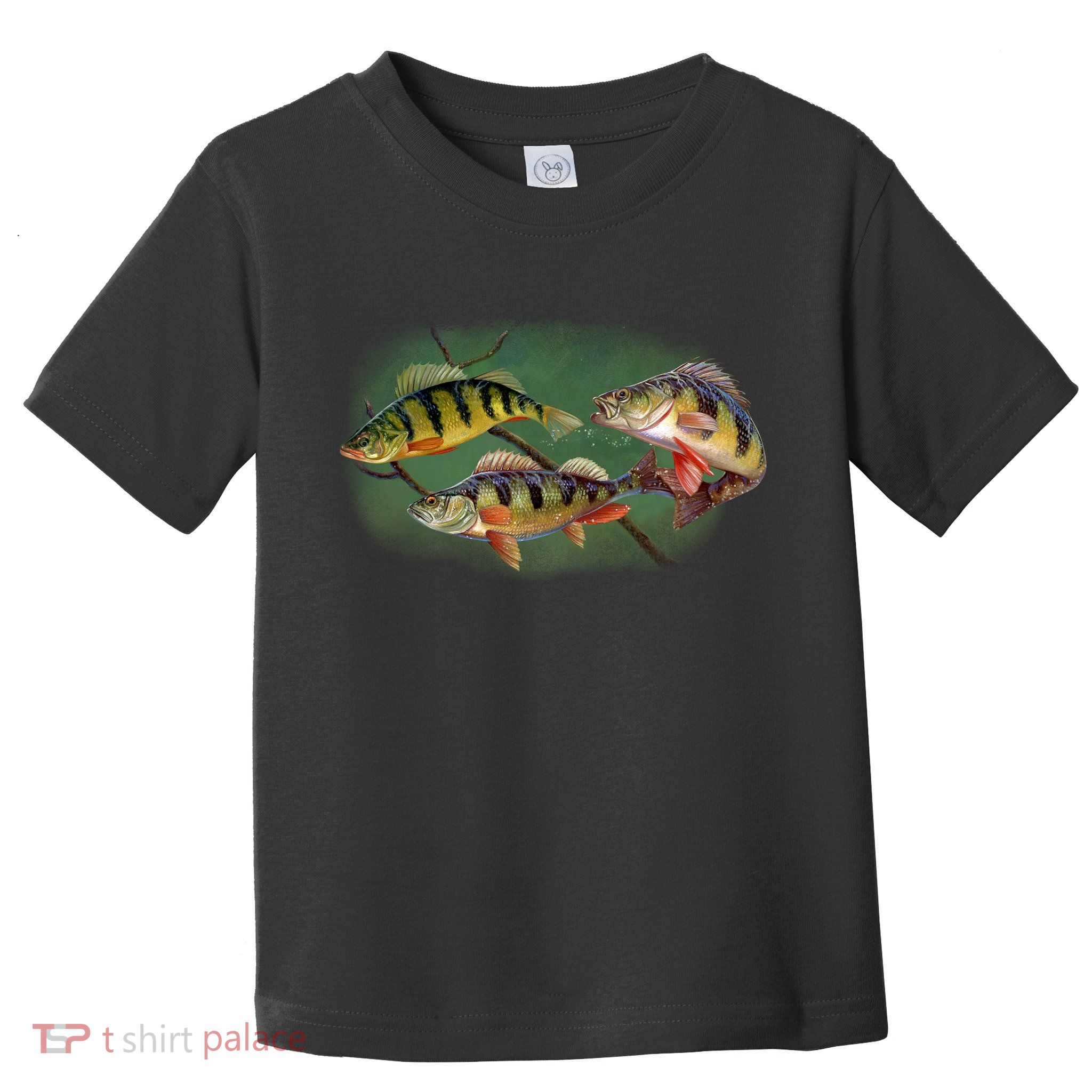 Perch Wild Life Fish Toddler T-Shirt