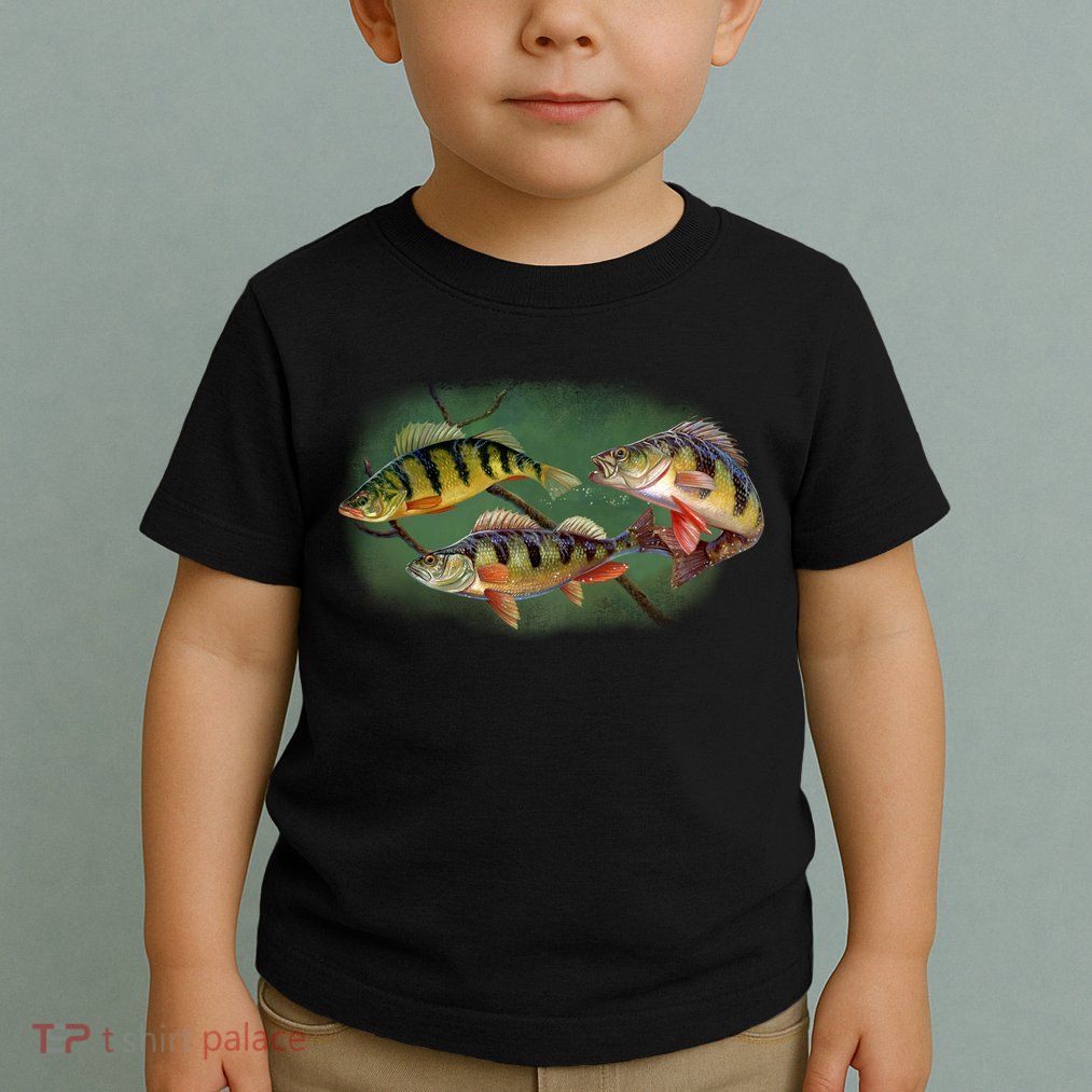 Perch Wild Life Fish Toddler T-Shirt