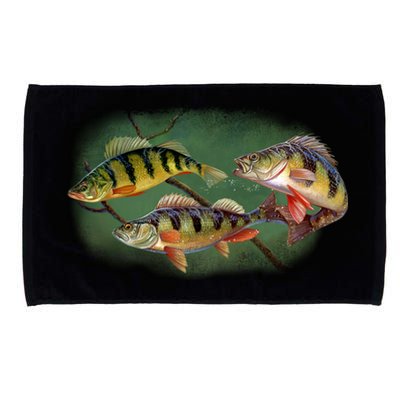 Perch Wild Life Fish Microfiber Hand Towel