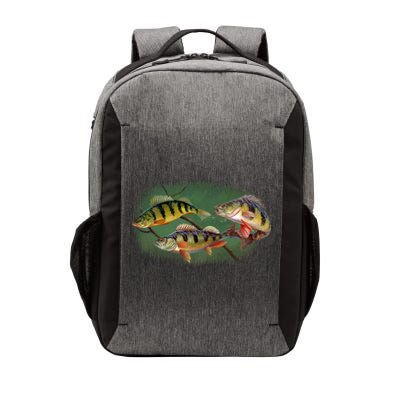 Perch Wild Life Fish Vector Backpack