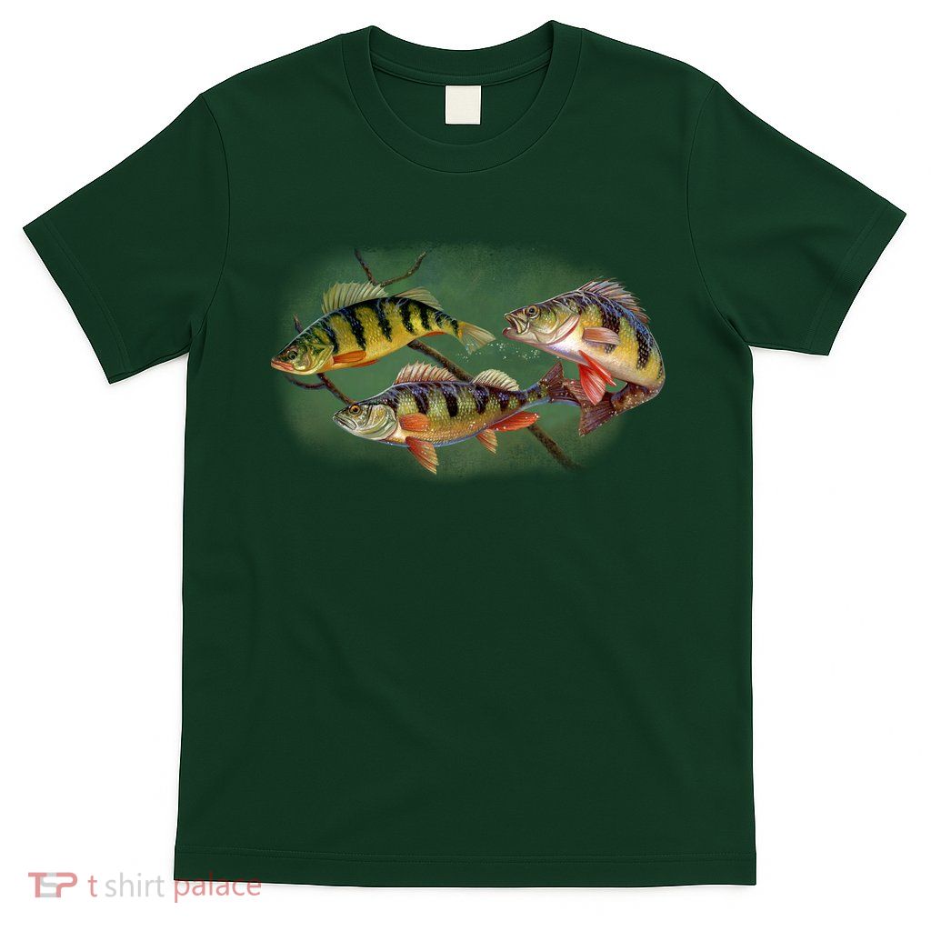 Perch Wild Life Fish T-Shirt