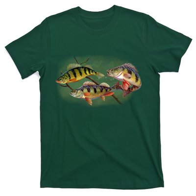 Perch Wild Life Fish T-Shirt