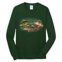 Perch Wild Life Fish Tall Long Sleeve T-Shirt