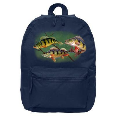 Perch Wild Life Fish 16 in Basic Backpack