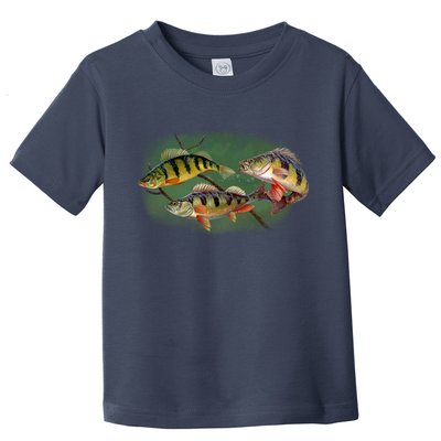 Perch Wild Life Fish Toddler T-Shirt