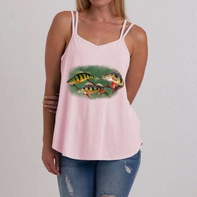 Perch Wild Life Fish Women's Strappy Tank