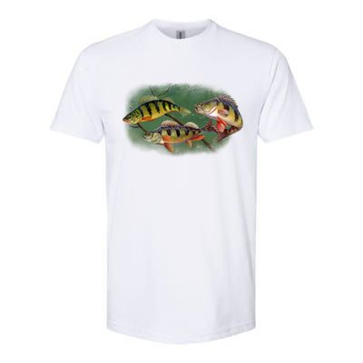 Perch Wild Life Fish Softstyle® CVC T-Shirt