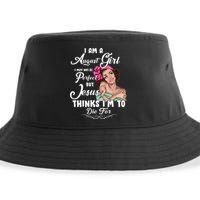 Perfect August Girl Jesus Thinks I'm To Die For Sustainable Bucket Hat