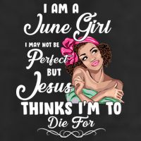 Perfect June Girl Jesus Thinks I'm To Die For Adult Drive Performance Visor