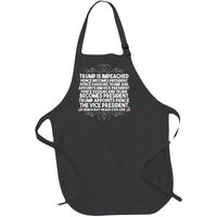 Perfection Pro Trump Impeached Full-Length Apron With Pockets